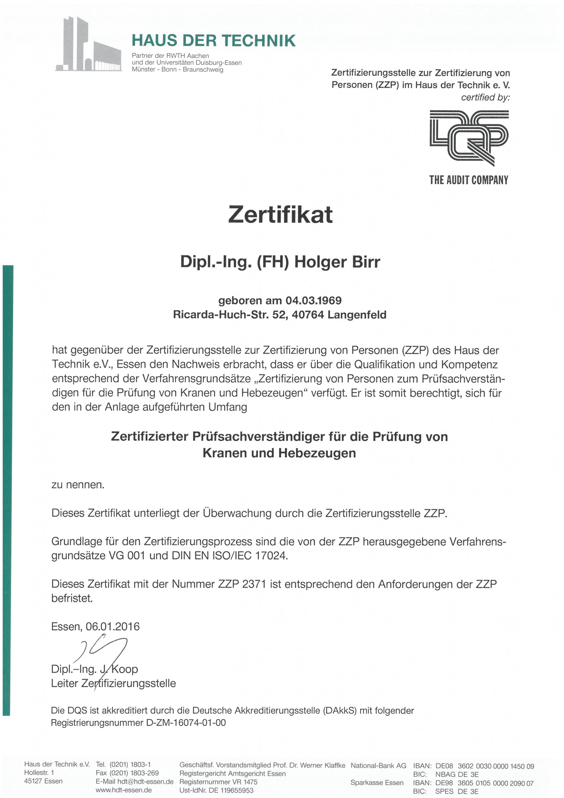 Zertifizierung DGS Holger Birr_Seite_1